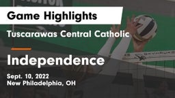 Tuscarawas Central Catholic  vs Independence Game Highlights - Sept. 10, 2022