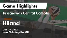 Tuscarawas Central Catholic  vs Hiland Game Highlights - Oct. 29, 2022