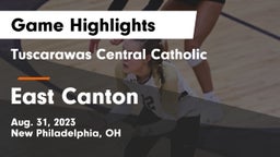 Tuscarawas Central Catholic  vs East Canton  Game Highlights - Aug. 31, 2023
