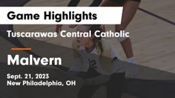 Tuscarawas Central Catholic  vs Malvern  Game Highlights - Sept. 21, 2023