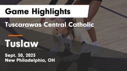 Tuscarawas Central Catholic  vs Tuslaw Game Highlights - Sept. 30, 2023