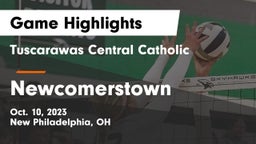 Tuscarawas Central Catholic  vs Newcomerstown Game Highlights - Oct. 10, 2023