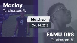 Matchup: Maclay  vs. FAMU DRS 2016