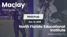 Matchup: Maclay  vs. North Florida Educational Institute  2018