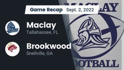 Recap: Maclay  vs. Brookwood  2022