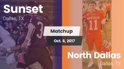 Matchup: Sunset  vs. North Dallas  2017