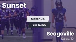 Matchup: Sunset  vs. Seagoville  2017
