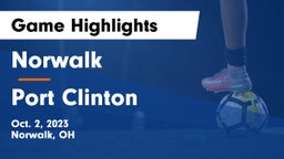 Norwalk  vs Port Clinton  Game Highlights - Oct. 2, 2023