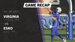 Recap: Virginia  vs. Esko  2015