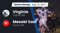 Recap: Virginia  vs. Mesabi East  2017