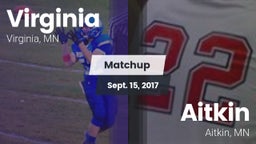 Matchup: Virginia  vs. Aitkin  2017
