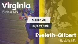 Matchup: Virginia  vs. Eveleth-Gilbert  2018