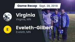 Recap: Virginia  vs. Eveleth-Gilbert  2018