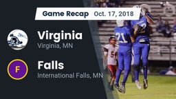 Recap: Virginia  vs. Falls  2018