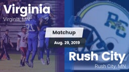 Matchup: Virginia  vs. Rush City  2019