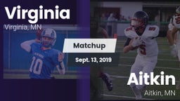 Matchup: Virginia  vs. Aitkin  2019