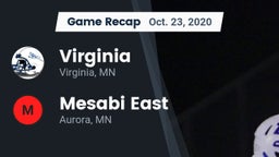 Recap: Virginia  vs. Mesabi East  2020