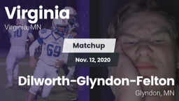 Matchup: Virginia  vs. Dilworth-Glyndon-Felton  2020