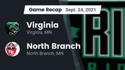 Recap: Virginia  vs. North Branch  2021