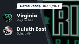 Recap: Virginia  vs. Duluth East  2021