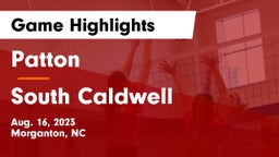 Patton  vs South Caldwell  Game Highlights - Aug. 16, 2023