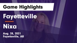 Fayetteville  vs Nixa  Game Highlights - Aug. 28, 2021