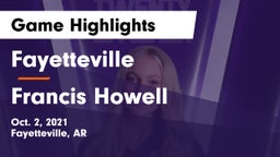 Fayetteville  vs Francis Howell  Game Highlights - Oct. 2, 2021