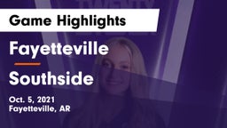Fayetteville  vs Southside  Game Highlights - Oct. 5, 2021