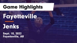 Fayetteville  vs Jenks  Game Highlights - Sept. 10, 2022