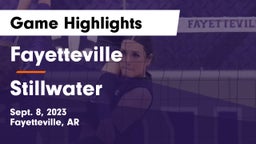 Fayetteville  vs Stillwater  Game Highlights - Sept. 8, 2023