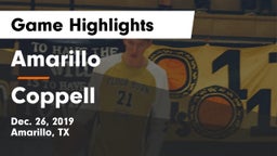 Amarillo  vs Coppell  Game Highlights - Dec. 26, 2019