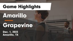 Amarillo  vs Grapevine  Game Highlights - Dec. 1, 2023