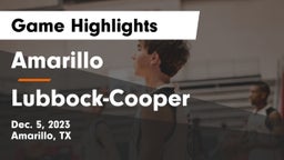Amarillo  vs Lubbock-Cooper  Game Highlights - Dec. 5, 2023