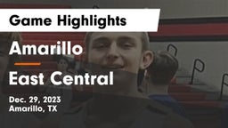 Amarillo  vs East Central  Game Highlights - Dec. 29, 2023