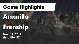 Amarillo  vs Frenship  Game Highlights - Nov. 19, 2019