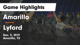 Amarillo  vs Lyford  Game Highlights - Dec. 5, 2019