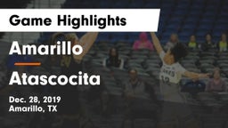 Amarillo  vs Atascocita  Game Highlights - Dec. 28, 2019