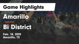 Amarillo  vs Bi District Game Highlights - Feb. 18, 2020
