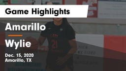 Amarillo  vs Wylie  Game Highlights - Dec. 15, 2020