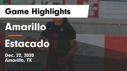 Amarillo  vs Estacado  Game Highlights - Dec. 22, 2020