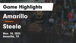 Amarillo  vs Steele  Game Highlights - Nov. 10, 2023