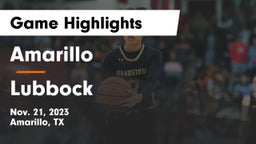Amarillo  vs Lubbock  Game Highlights - Nov. 21, 2023