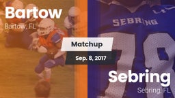 Matchup: Bartow  vs. Sebring  2017