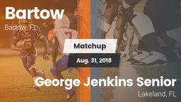 Matchup: Bartow  vs. George Jenkins Senior  2018