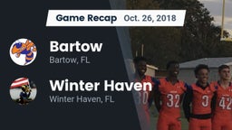 Recap: Bartow  vs. Winter Haven  2018