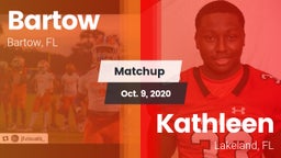 Matchup: Bartow  vs. Kathleen  2020