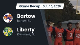 Recap: Bartow  vs. Liberty  2020
