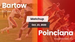 Matchup: Bartow  vs. Poinciana  2020