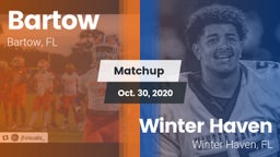 Matchup: Bartow  vs. Winter Haven  2020