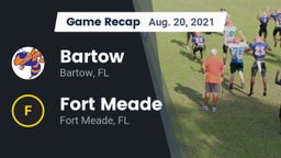 Recap: Bartow  vs. Fort Meade  2021